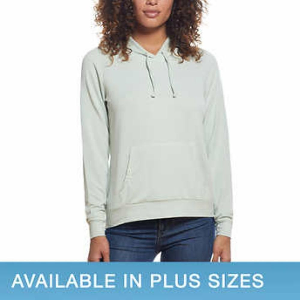Weatherproof Vintage Ladies' Gingham Hoodie